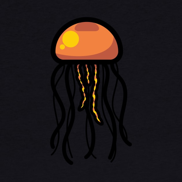 Multicoloured Jellyfish by GameQuacks